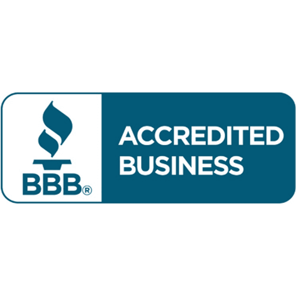 BBB Accredited Business logo badge.