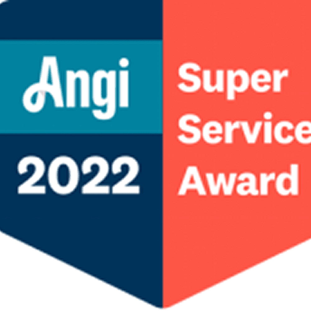 Angi 2022 Super Service Award badge.