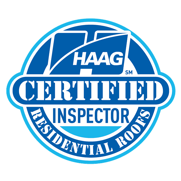 HAAG Certified Inspector logo for residential roofs.