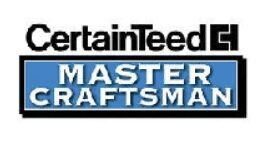 Logo of CertainTeed Master Craftsman program.