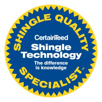 Seal for CertainTeed Shingle Technology Specialist.